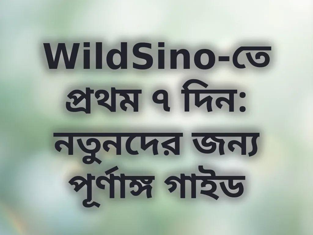 নতুনদের গাইড